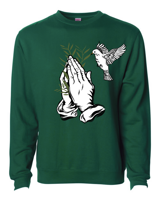 Peace hand sweatshirt
